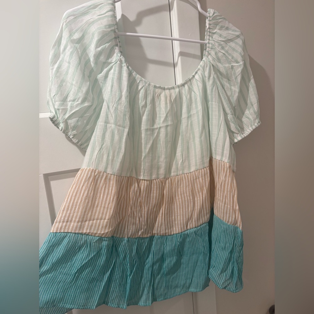 Perch By Blu Pepper Blouse Top Size 1XL NEW - Picture 8 of 9